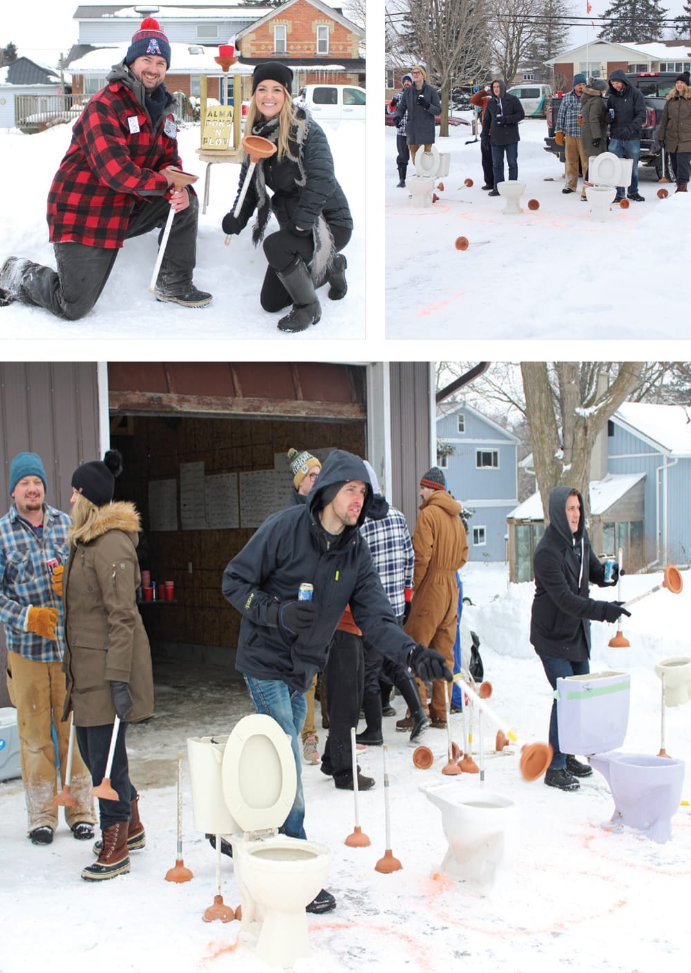 Toilet plunger toss post image