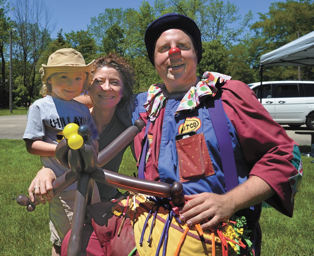 Clowning around at Pioneer Day in Rockwood post image