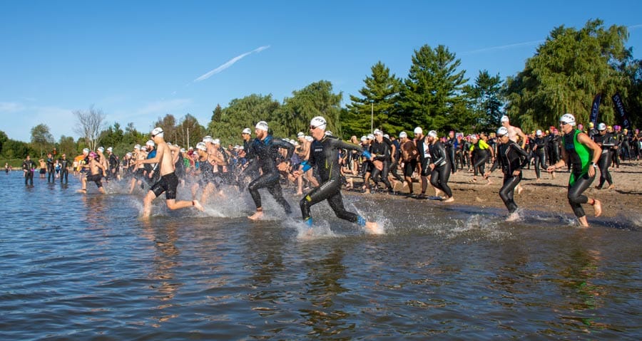Subaru Guelph Two triathlon and duathlon took place at Guelph Lake post image