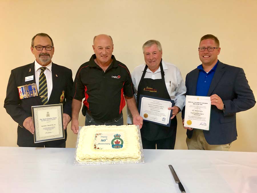 Harriston Legion celebrates post image