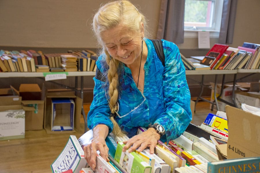 Eden Mills hosts last community book sale post image