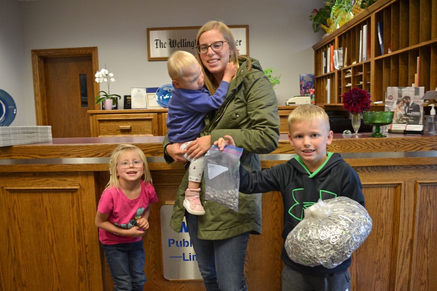 Local youth’s pop tab collection for sister raises about $3,000 post image