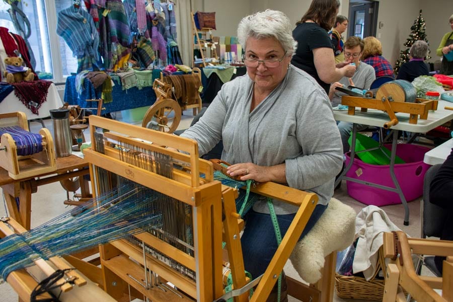 Museum hosted the Guelph Guild of Handweavers and Spinners’ annual show and sale post image