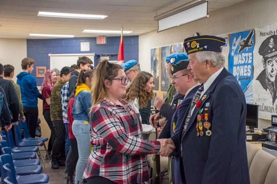 ‘We paid dearly’: Veterans discuss service during Guelph high school’s annual panel post image