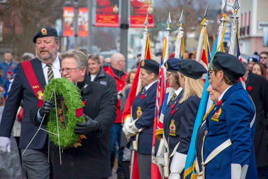 Erin residents gathered for a Remembrance Day service on Nov. 10 post image