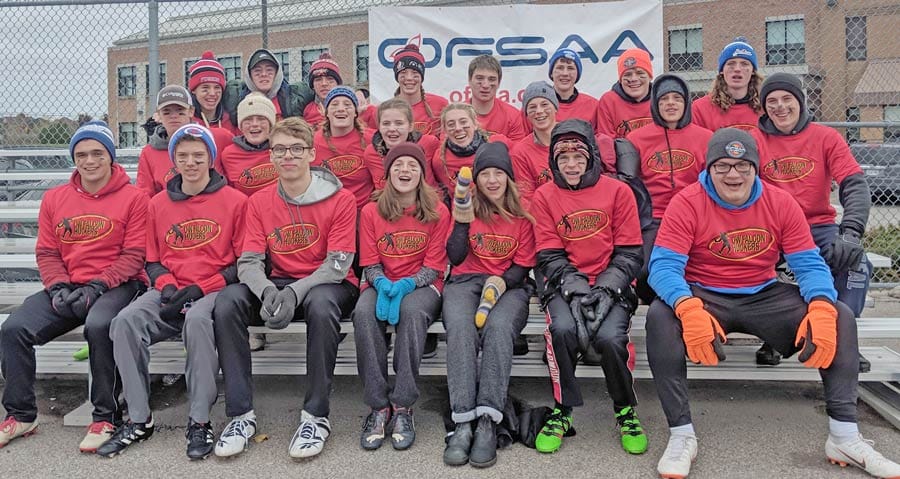 Centre Wellington District High School's ultimate frisbee team compete at OFSAA post image