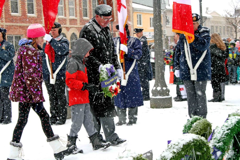 Centre Wellington Remembrance Day services held across township post image