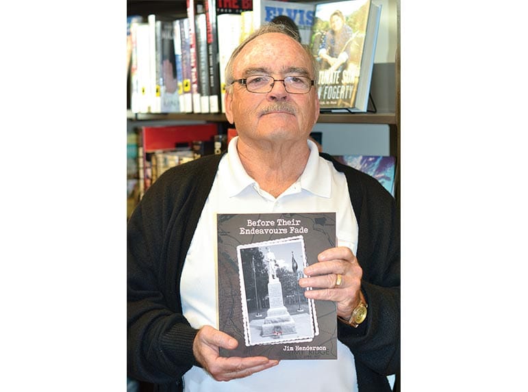 Palmerston native’s new book brings names on cenotaph to life post image