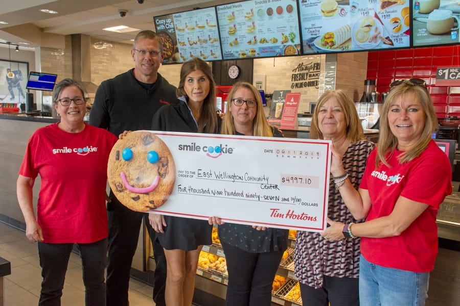 Smile Cookie fundraiser raised $4,997 for East Wellington Community Service post image