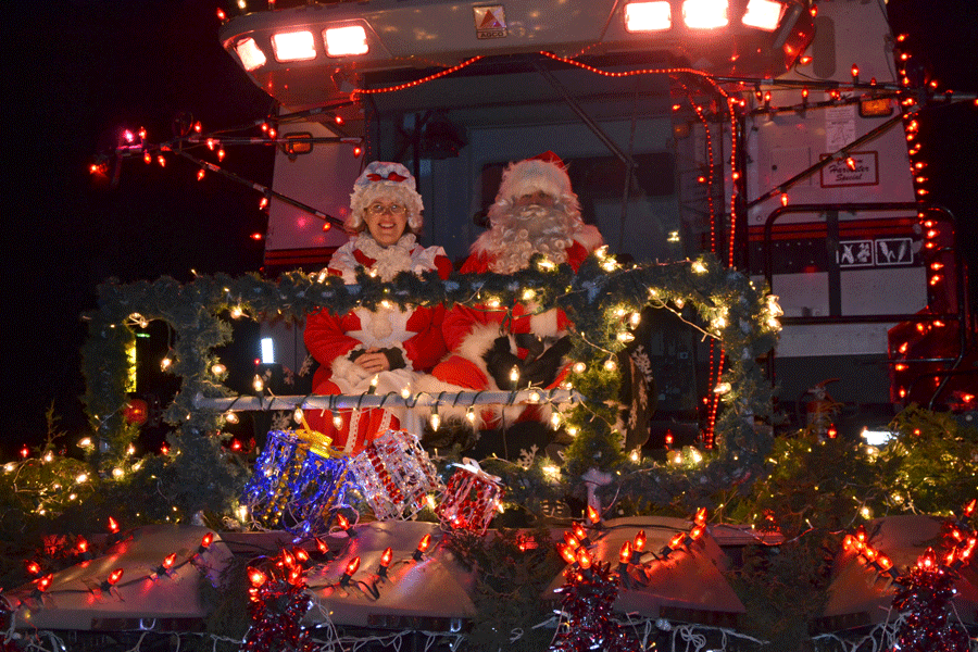 A bright night at annual parade of lights post image