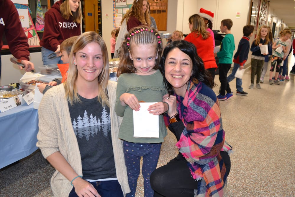 Students work together for "There's Snow Thing Like a Cookie" event post image