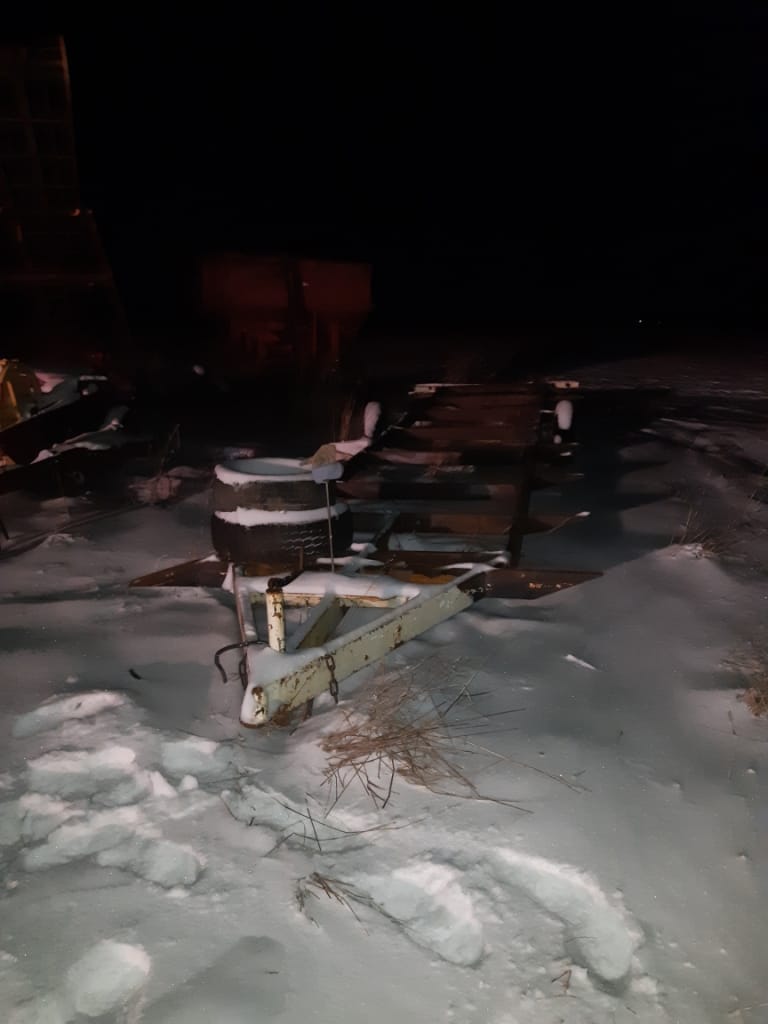 Invoice pending following unauthorized burn of trailer post image