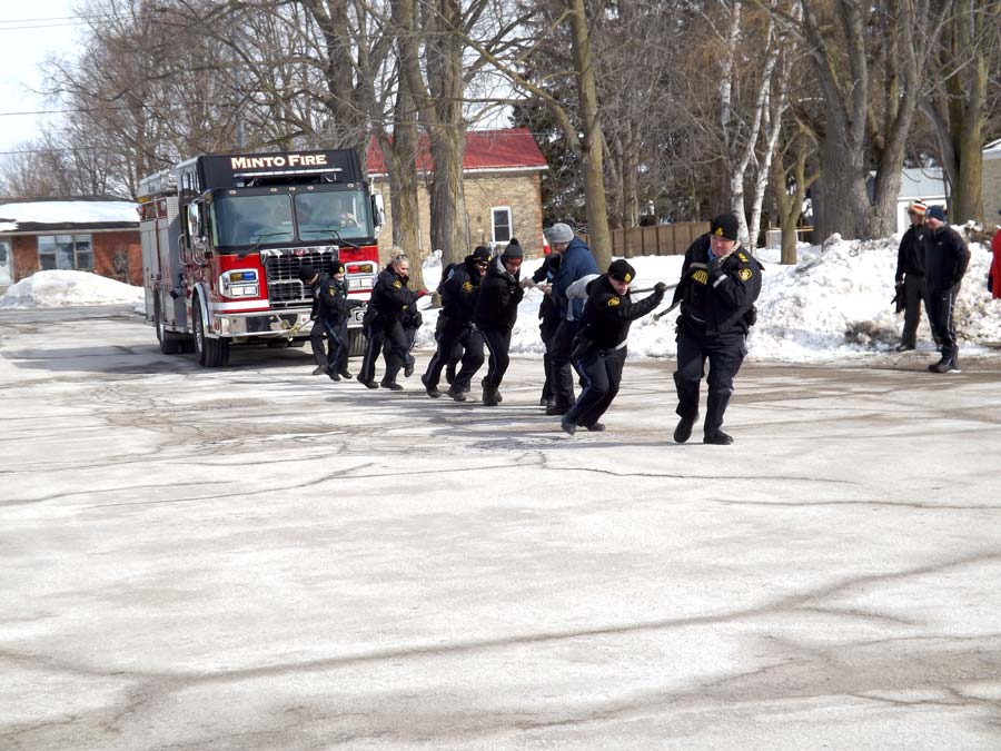 Fire truck challenge part of Darren’s Day post image