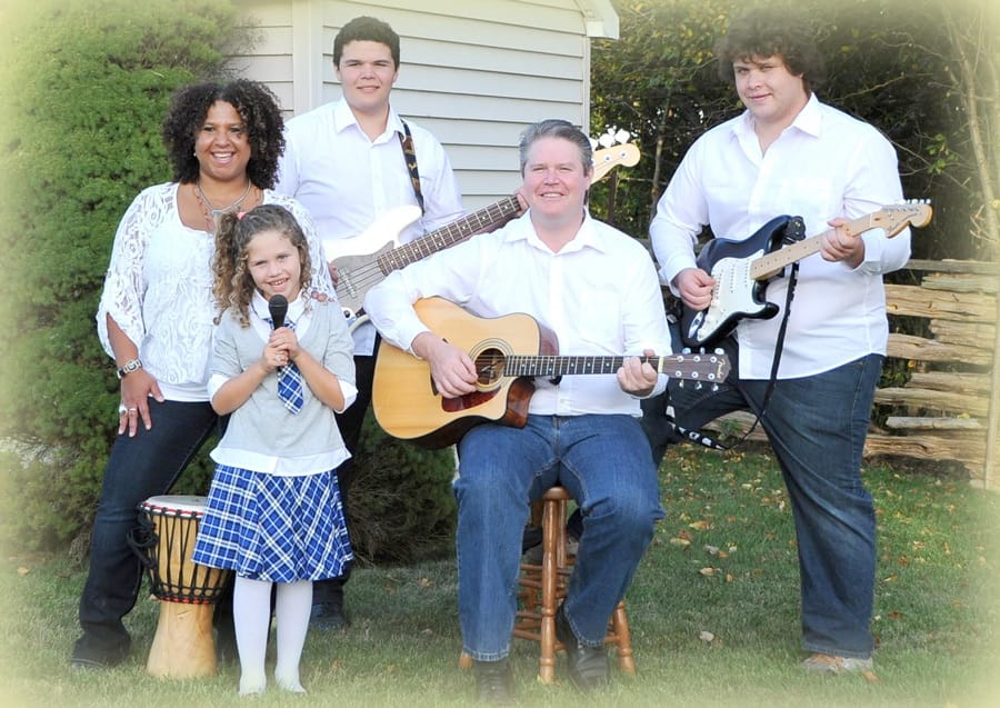 Moore Family jamming online to aid local food banks post image