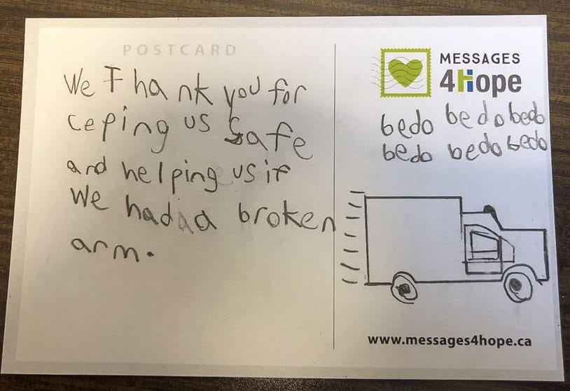 Messages4Hope campaign smashes goal of 10,000 messages shared post image