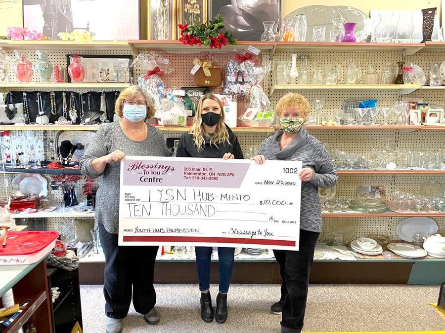 Blessings to You Centre makes donation to Integrated Youth Services Network post image