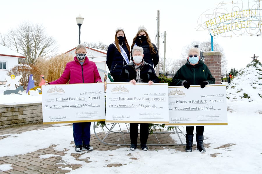 Royal presentation benefits three Minto food banks post image