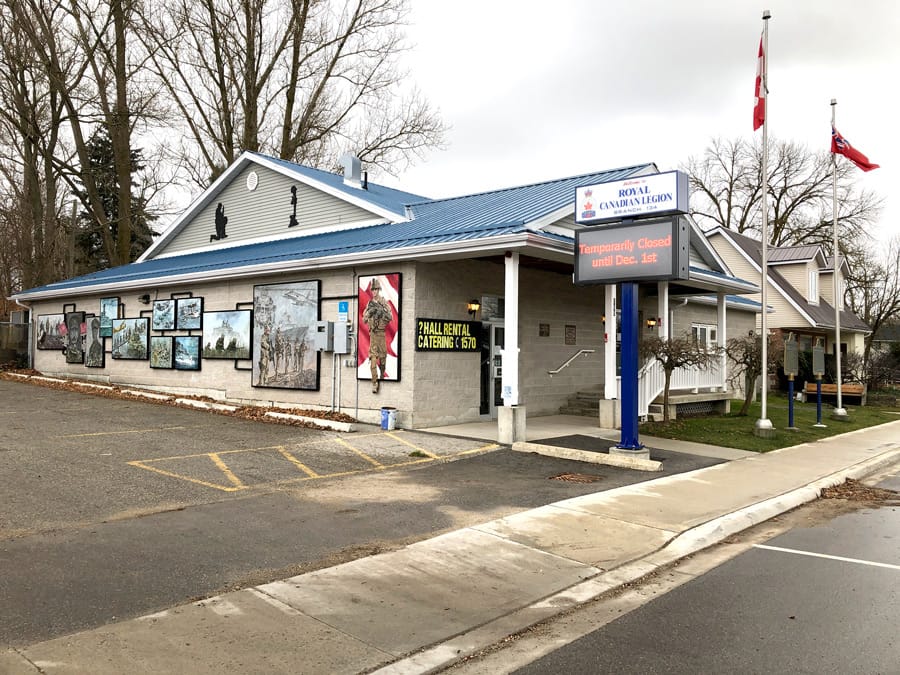 MP John Nater announces support for Legions in Perth-Wellington post image