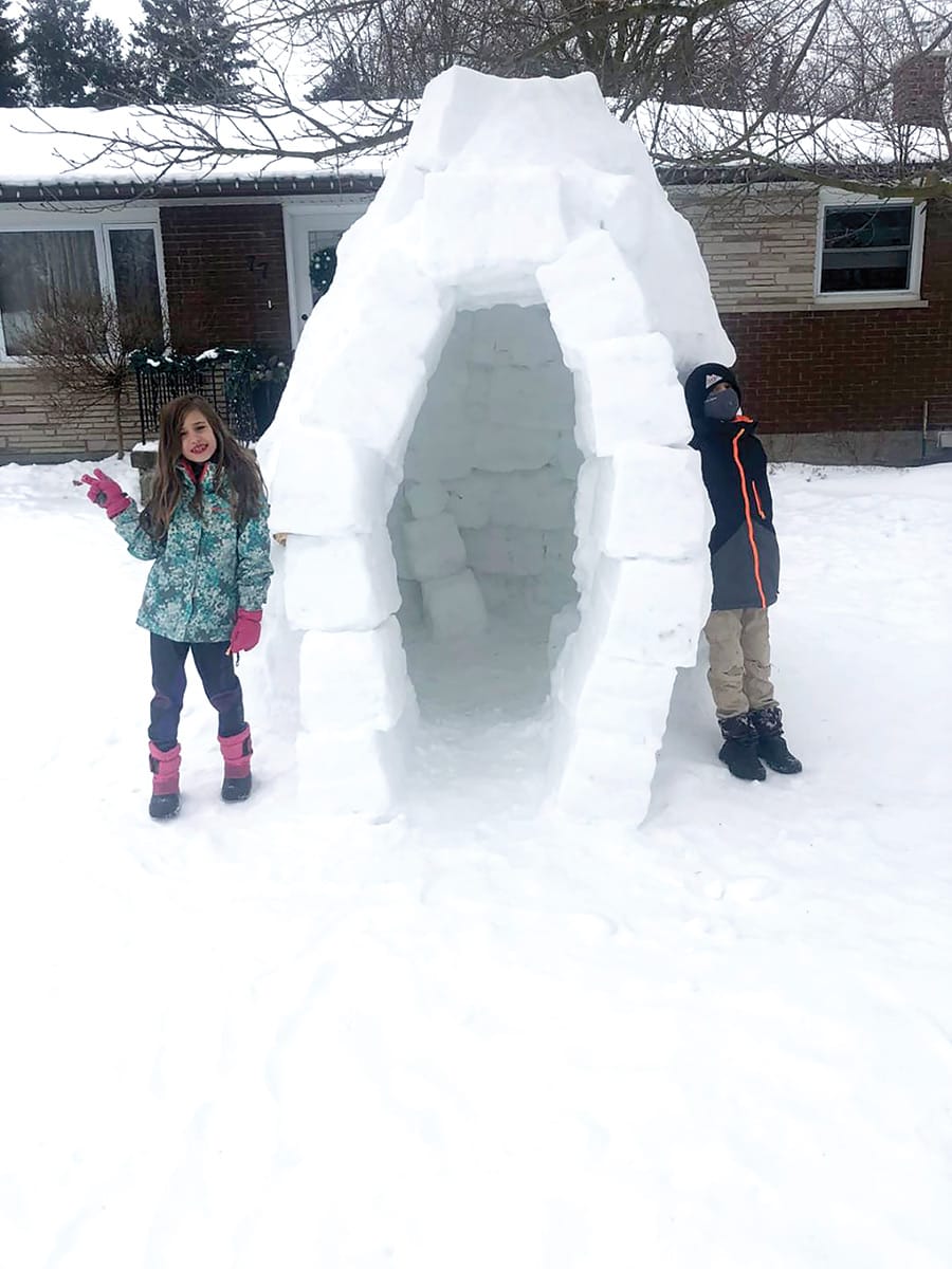 Snow sculpture contest hosted by Optimists post image
