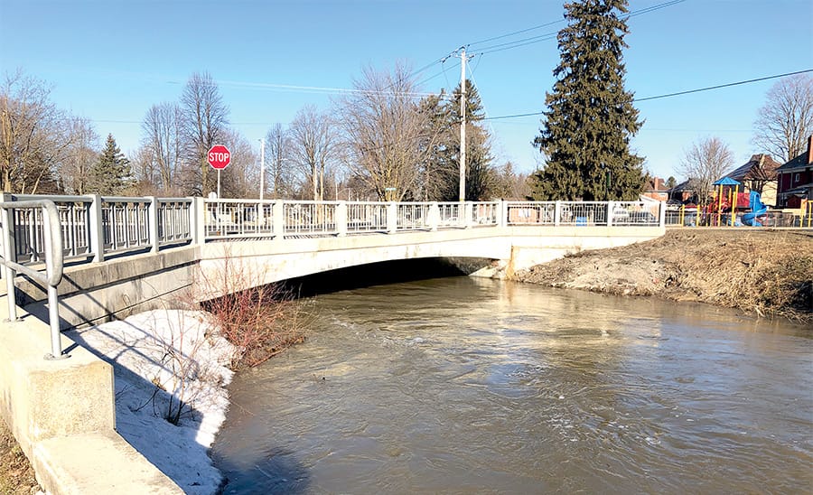 Water levels in Maitland River and Grand River high following spring melt post image