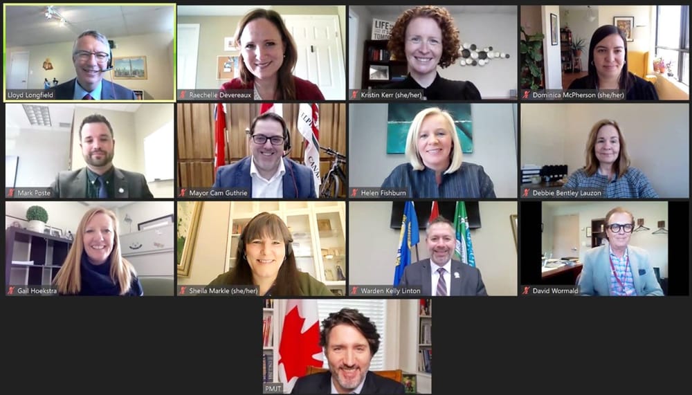 County officials part of meeting with Trudeau on housing, homelessness post image