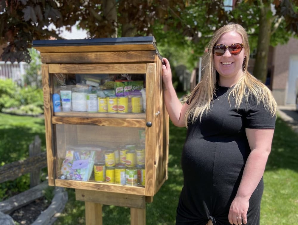 Fergus resident opens Little Free Pantry post image