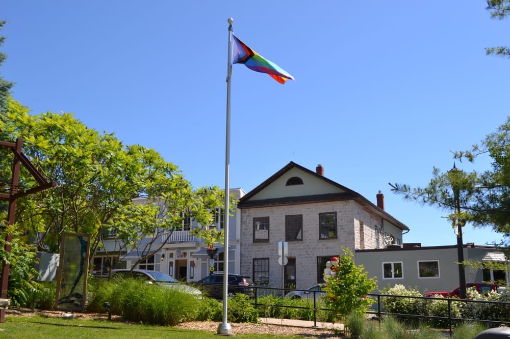 Pride flag the first to fly on new Elora Green Space pole post image