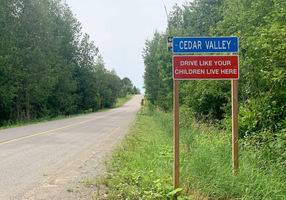 Residents again raise concerns about speeding, traffic in Cedar Valley post image