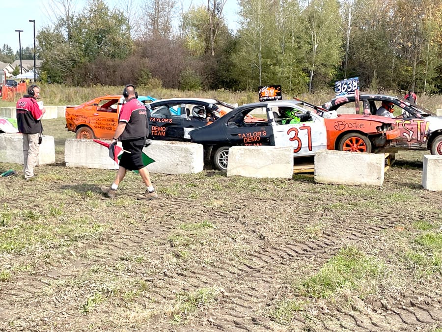 Metal Mix-up Demolition Derby had lots of smash-up action post image