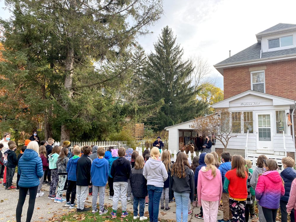 Rockwood students celebrate local veteran Sytske Drijber post image