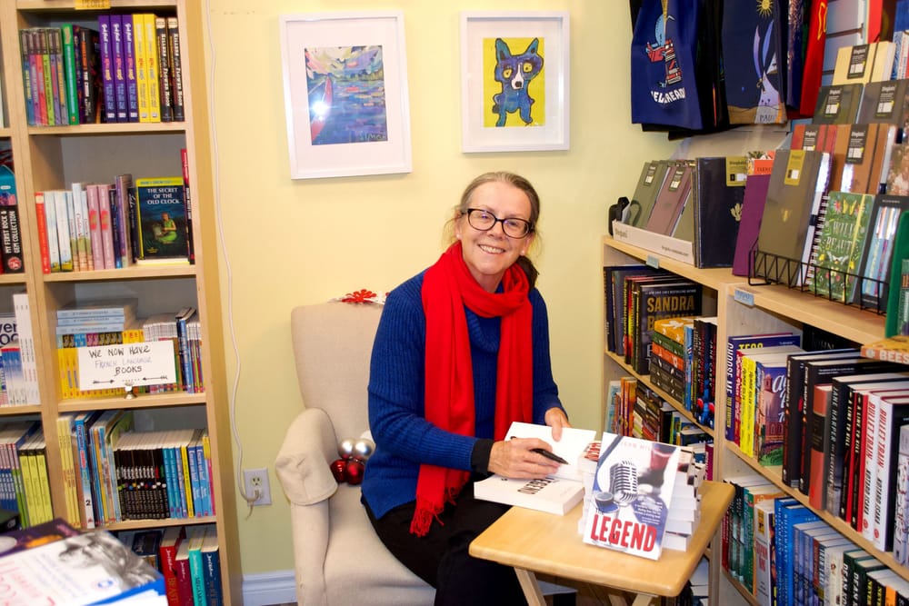 Local author explores the world of sports media in her latest novel post image