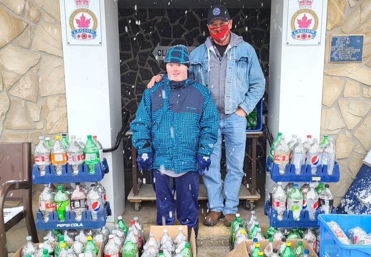 Pop tab power: Local man continues to assist wheelchair program post image