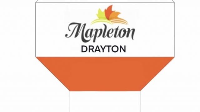 Council to reconsider colour of Drayton water tower post image