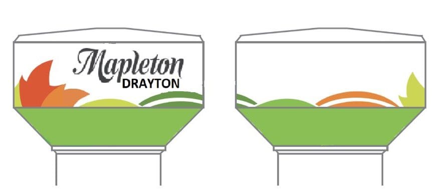 Council chooses revised design for Drayton water tower post image