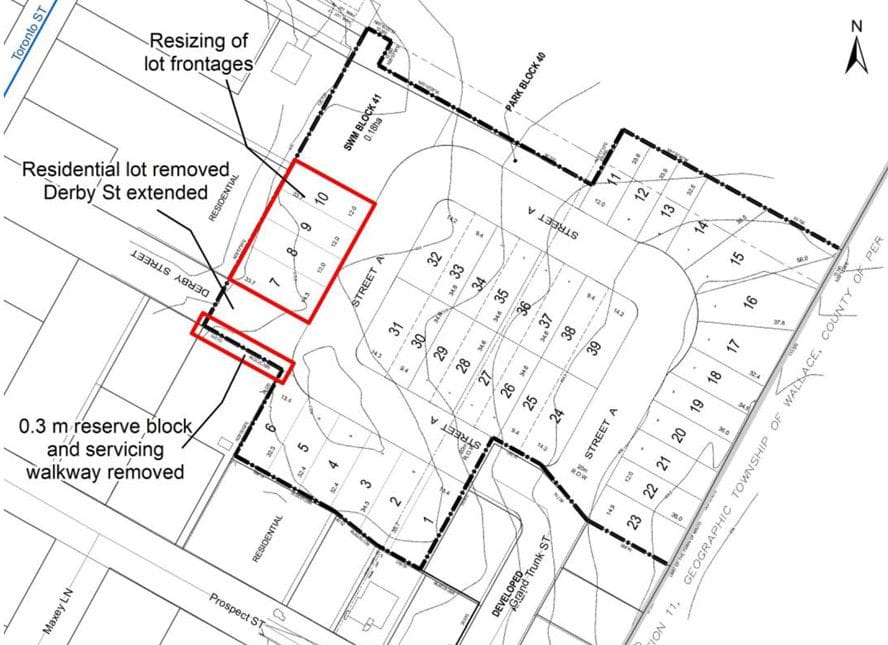 Derby Street extension proposed to ease traffic concerns in new subdivision post image