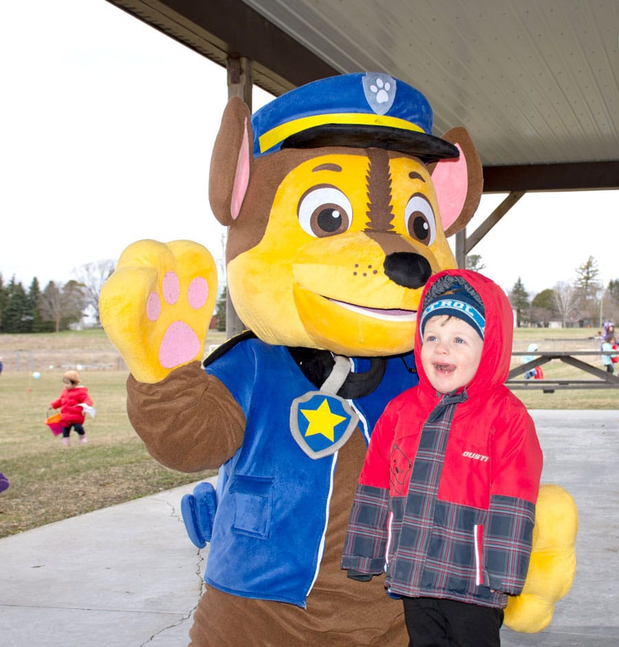 Mount Forest Lions Club hosted Easter egg hunt post image