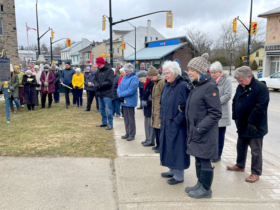 Prayers for Ukraine event hosted by Centre Wellington Ministerial Association post image