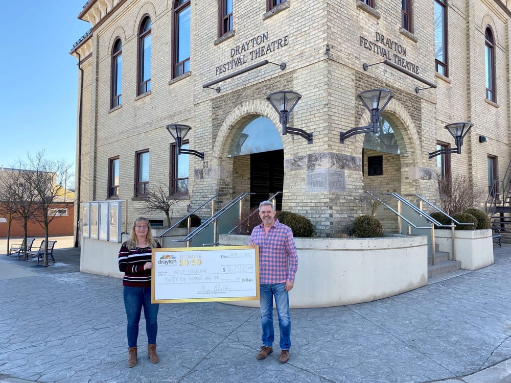 Minto resident wins $36,000 in Drayton Entertainment’s March Ultimate 50/50 Draw post image