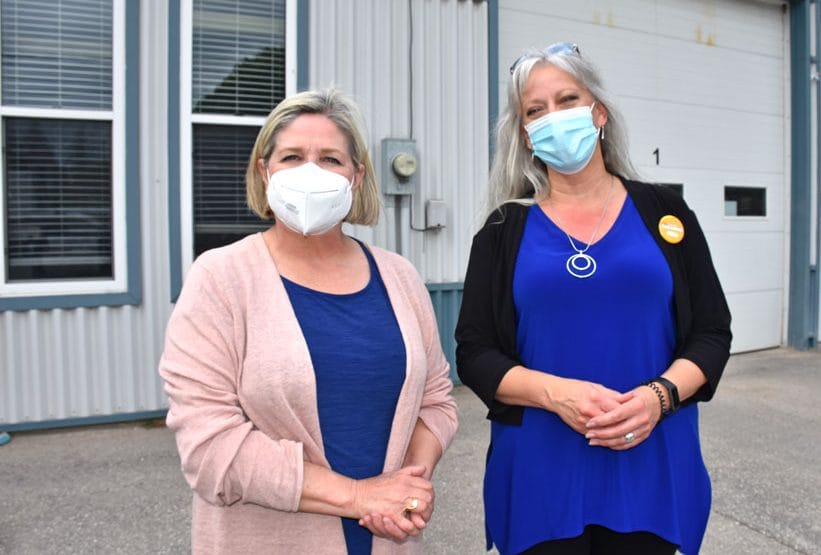 NDP leader makes stop in Fergus on campaign trail post image