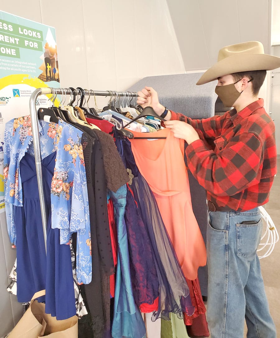 Minto YAC host formal-wear swap event post image