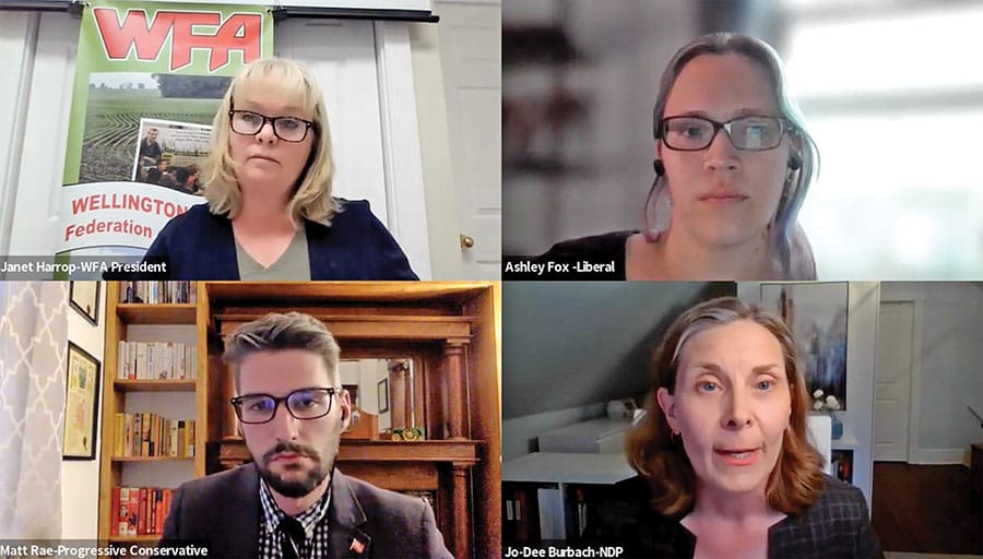 Agriculture focus of Perth-Wellington candidates discussion post image