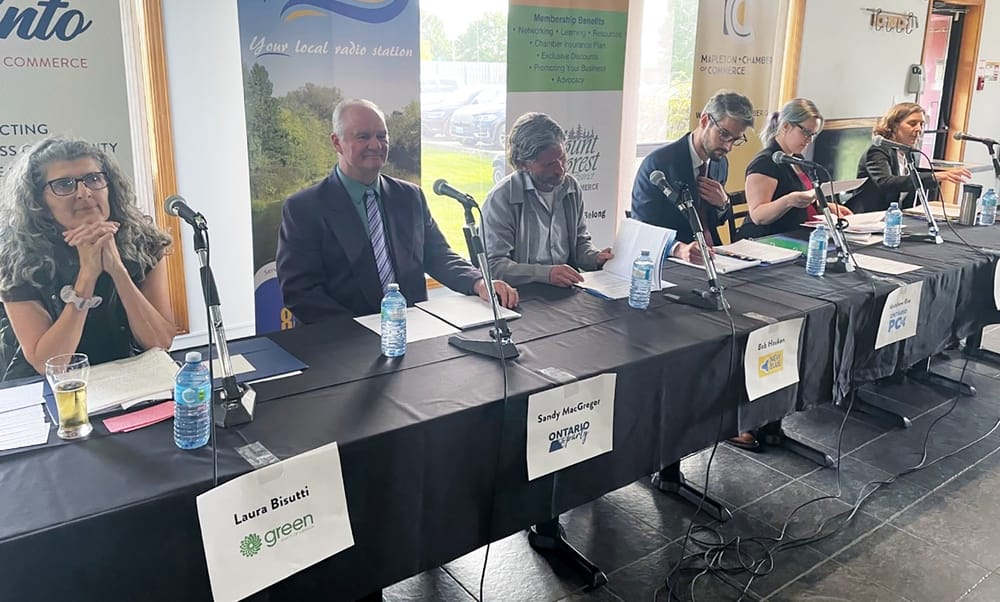 Perth-Wellington candidates discuss climate change, housing, worker shortage post image