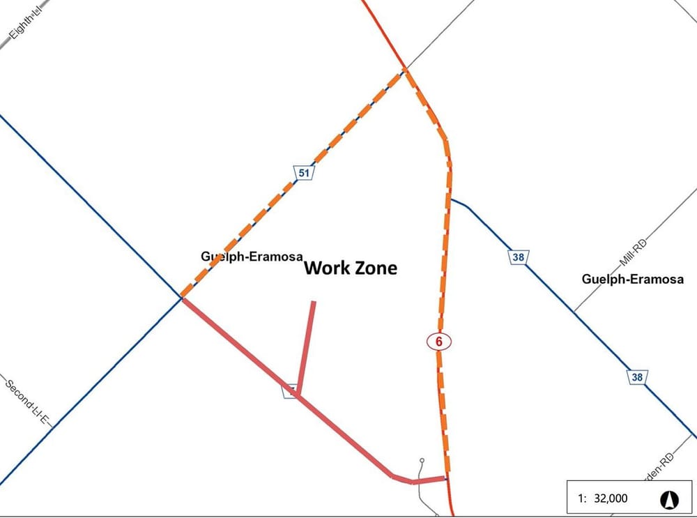 Wellington Road 7 closure to begin next week for bridge, resurfacing work post image