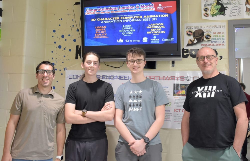 CWDHS students take home Skills Canada gold; provincial medals also won post image