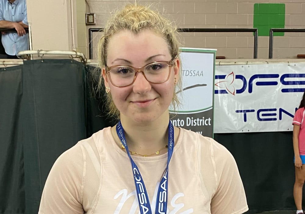 Wellington Heights student wins silver at OFSAA tennis championships post image