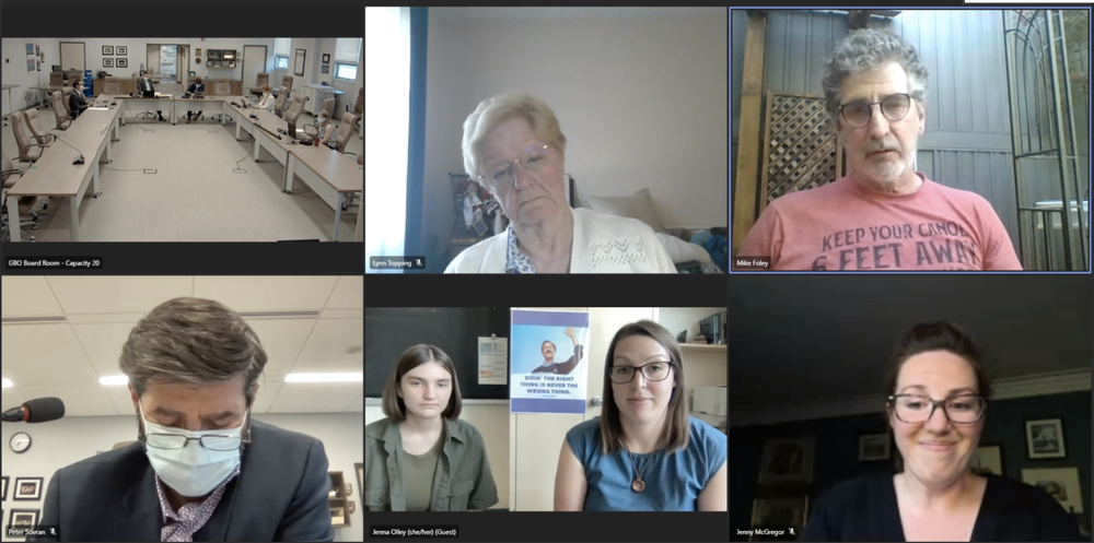 Delegation calls on school board to declare a climate state of emergency post image