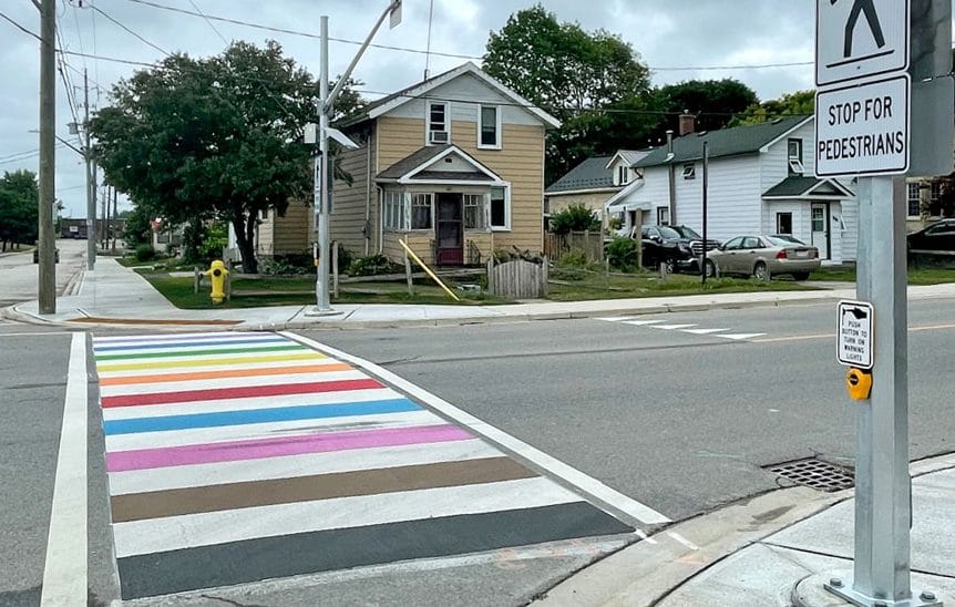Minto unveils Wellington County’s first rainbow crosswalk post image