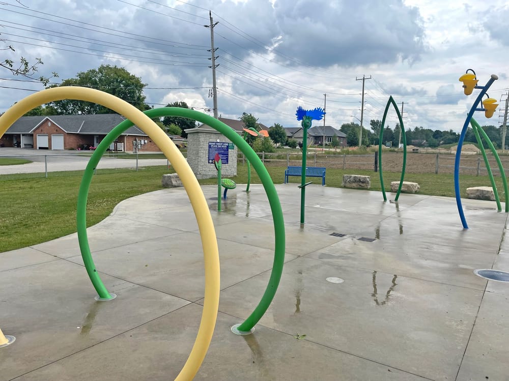 Mount Forest splash pad named after longtime Lions Club members post image