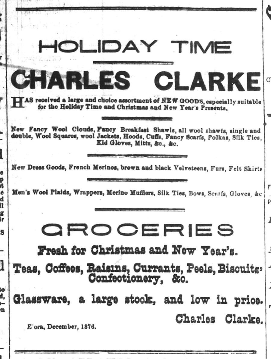 Christmas in 1876 had many parallels with today post image