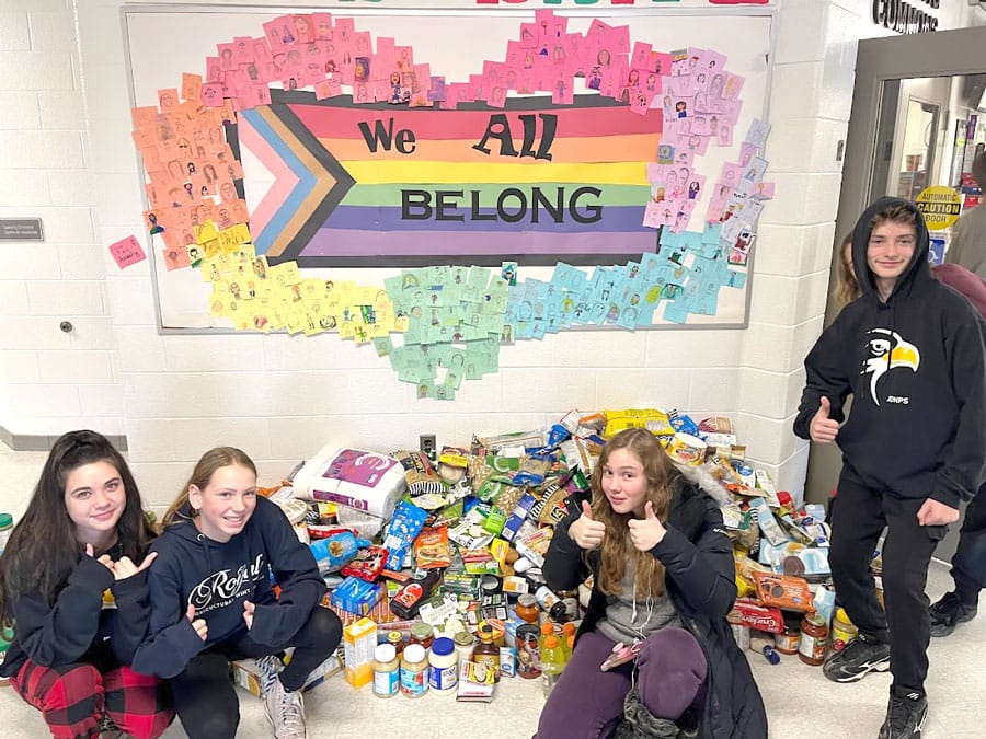 School food drive teaches value of giving post image